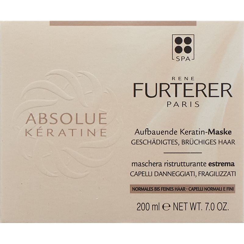 FURTERER Absolue Kératine Maske 200 ml