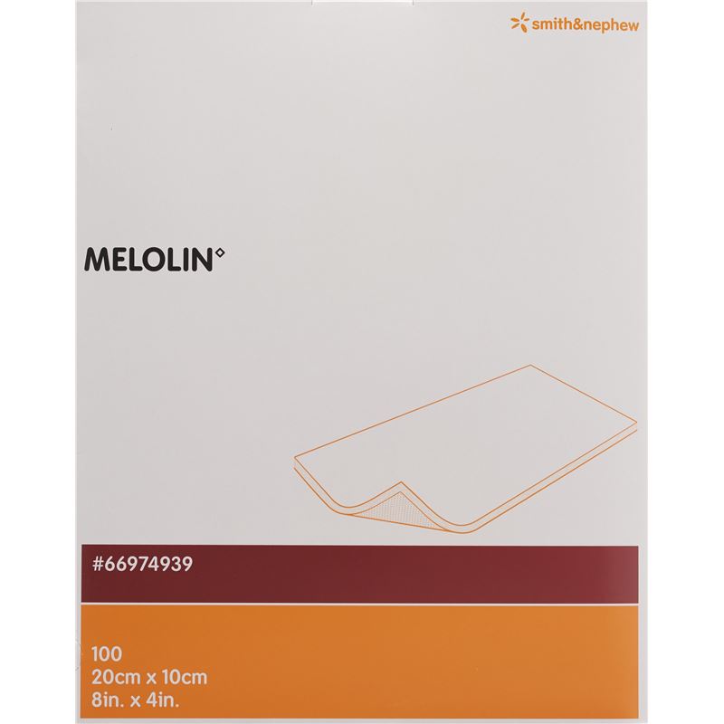 MELOLIN Wundkompressen 10x20cm steril 100 Stk