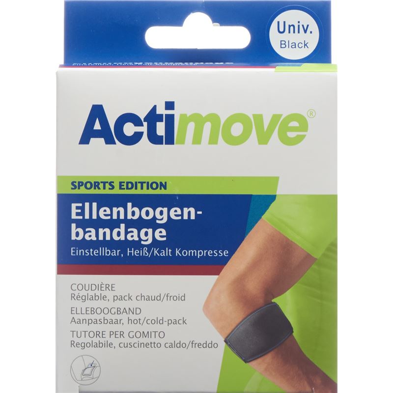 ACTIMOVE Sport Ellenbogenbandage Heiss/Kalt Kompr