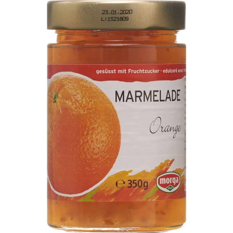 MORGA Konfitüre Orange Fruchtz 350 g