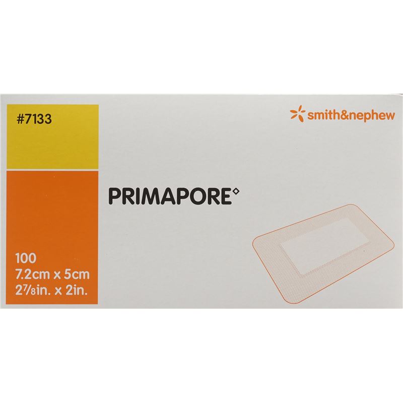 PRIMAPORE Wundverband 7.2x5cm steril 100 Stk