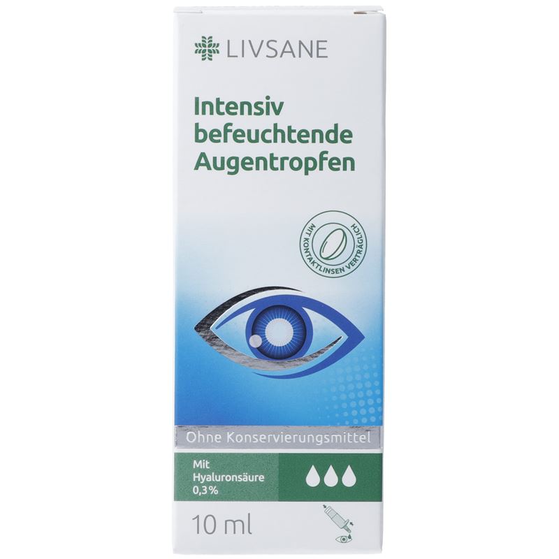 LIVSANE Intensiv befeucht Augentropfen Fl 10 ml