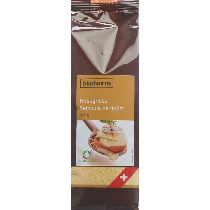 BIOFARM Hirsegries Knospe Btl 500 g