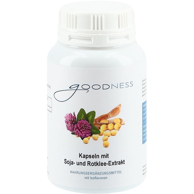 GOODNESS Soja-Rotklee-Isoflavon Kaps 440 mg 90 Stk