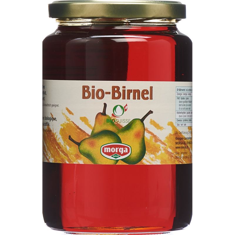 MORGA Birnel Birnensaftkonzentrat Bio Glas 1 kg