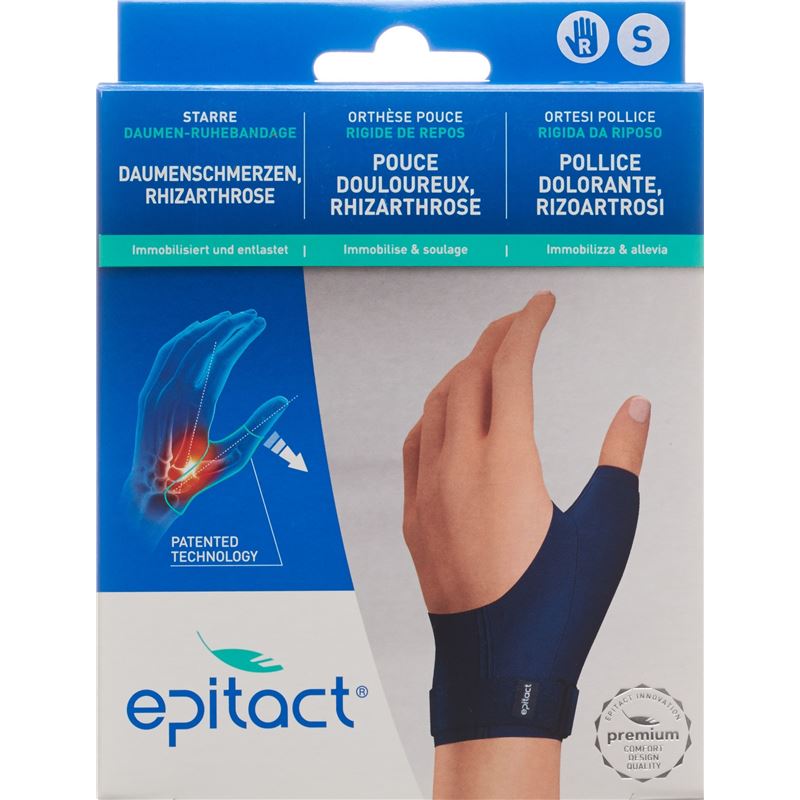 EPITACT starre Daumen-Ruhebandage S rechts