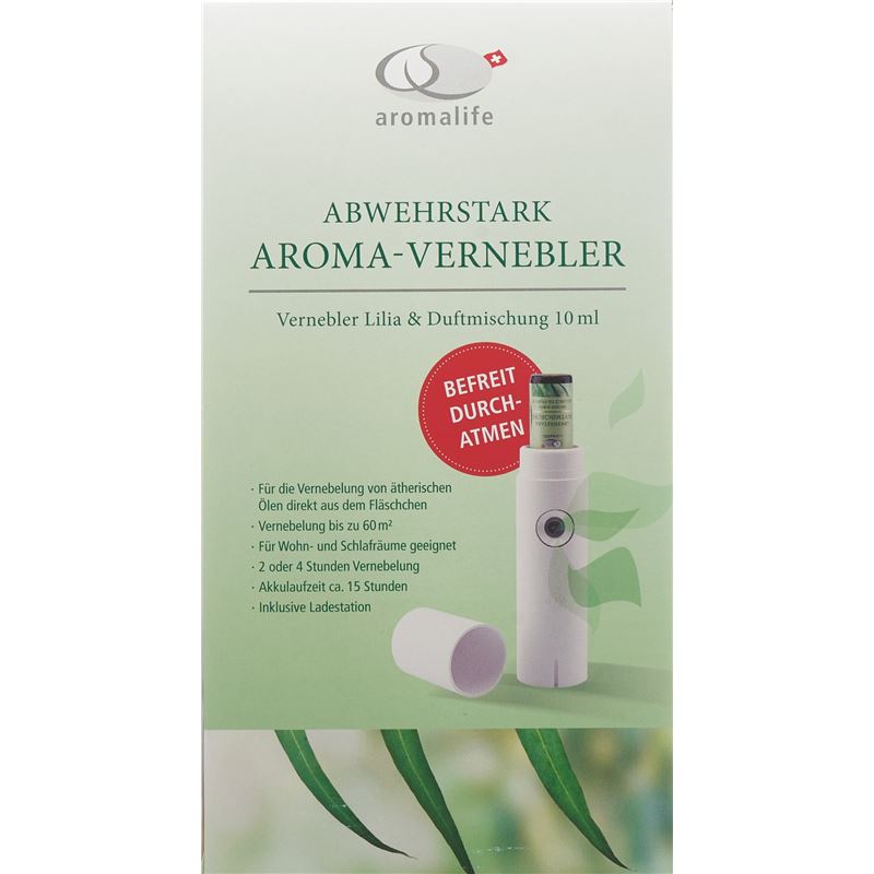 AROMALIFE Abwehrstark Lilia Vernebler weiss