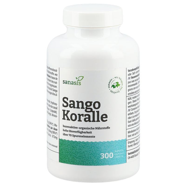 SANASIS Sango Koralle Kaps Ds 300 Stk