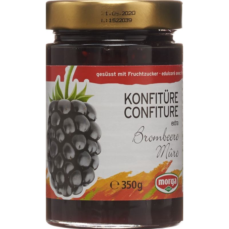 MORGA Konfitüre Brombeer Fruchtz 350 g
