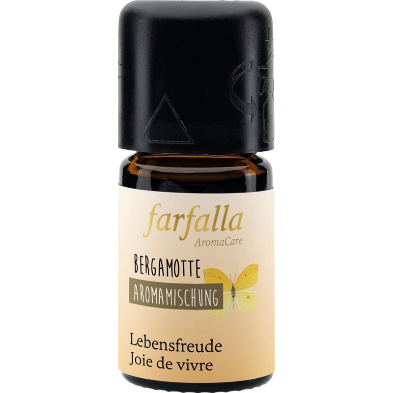 FARFALLA Aromamischung Lebensfreude Bergamot 5 ml
