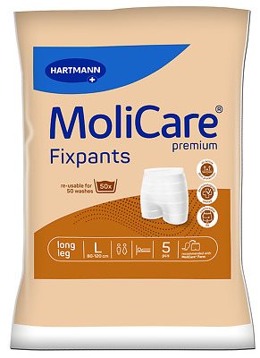 MOLICARE Premium Fixpants longleg L Btl 5 Stk
