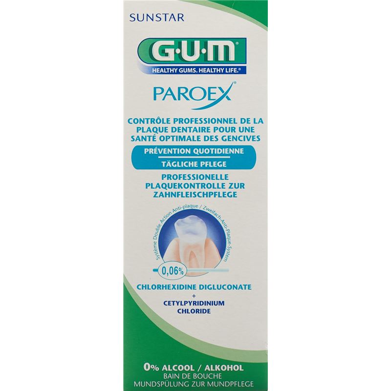 GUM Paroex Mundspülung 0.06 % Chlorhexidin 500 ml