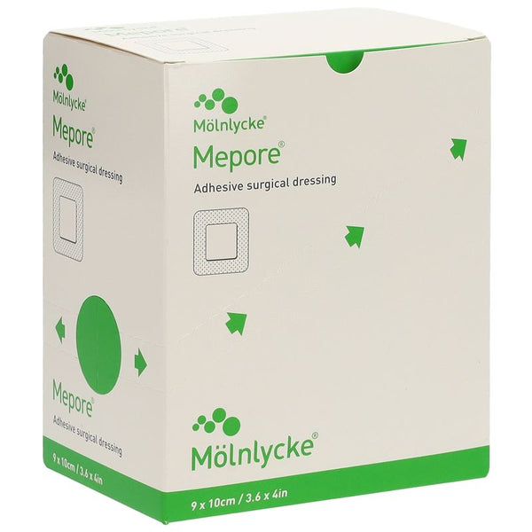 MEPORE Wundverband 10x9cm Wundkiss 4.5x6cm 50 Stk