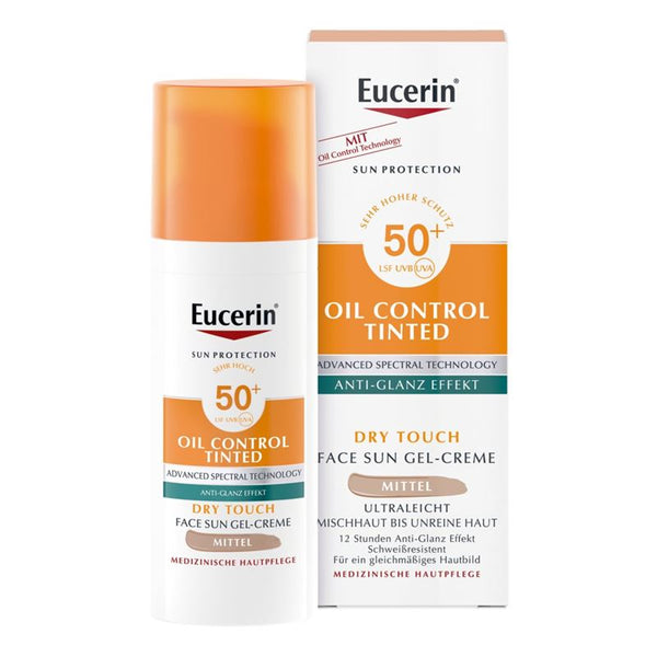 EUCERIN SUN Fa Oil Con Gel-Cr me LSF50+ Disp 50 ml