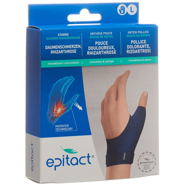 EPITACT starre Daumen-Ruhebandage L rechts