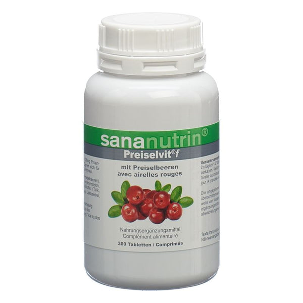 SANANUTRIN Preiselvit f Tabl Ds 300 Stk