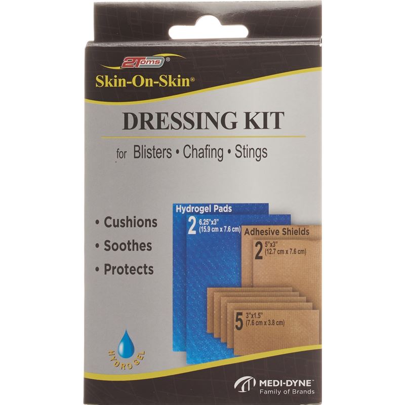 SPENCO 2ND SKIN Verband gegen Blasen ass 8 Stk