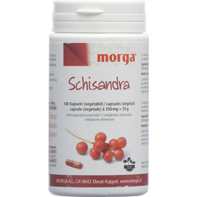 MORGA Schisandra Vegicaps Ds 100 Stk