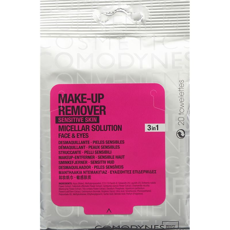 COMODYNES Micellar Clean Abschminktüch 20 Stk
