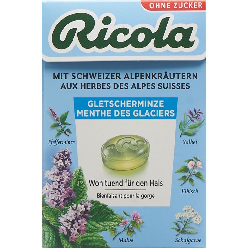 RICOLA Bonbons Gletscherminze oZ mS 50 g
