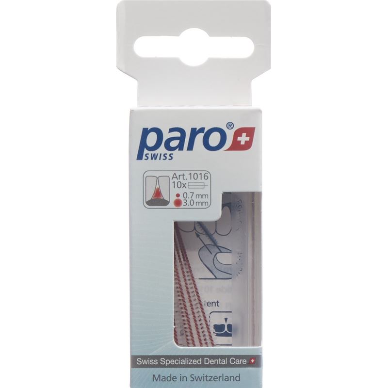 PARO Isola Long 3mm x-fein rot zyl 10 Stk