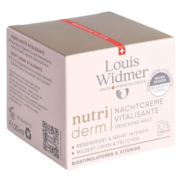 WIDMER Nutriderm Nachtcr Vitalis ohne Parf 50 ml