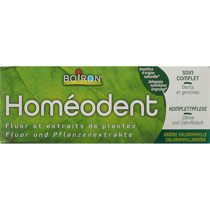 HOMEODENT Zahn Zahnfleischpflege Chlorophyll 75 ml