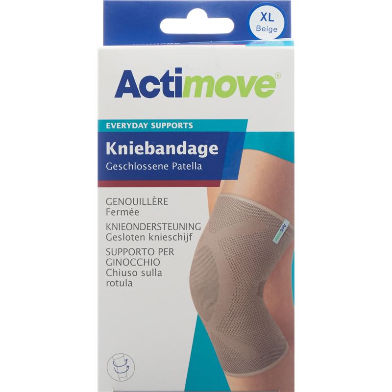 ACTIMOVE Everyday Support Kniebandage XL ges Patel