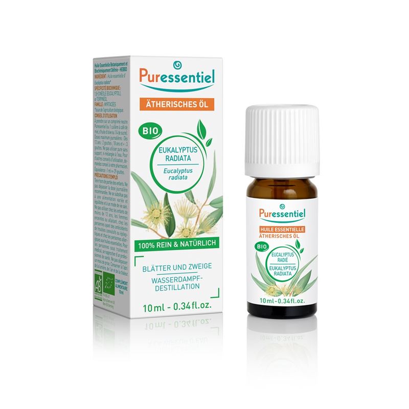 PURESSENTIEL Pfefferminz-Eukalyptus Bio Fl 10 ml