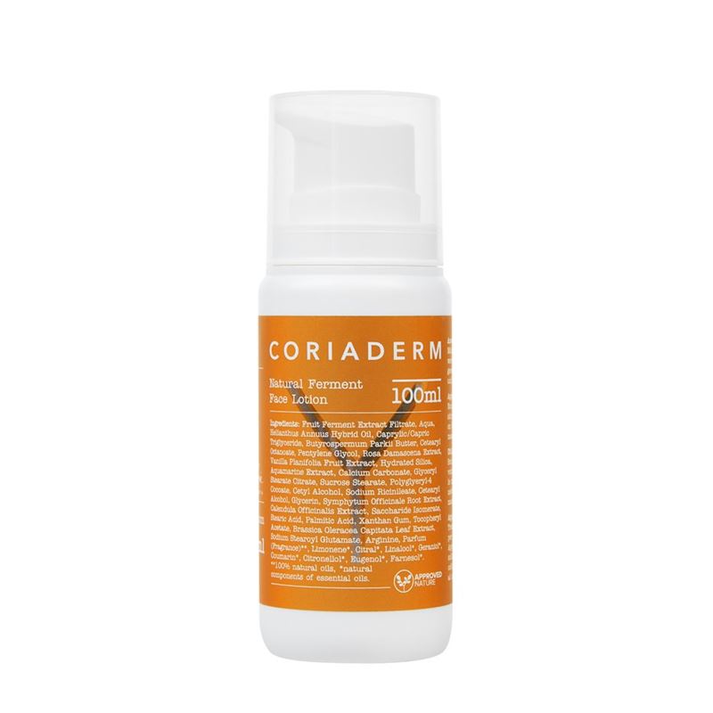 CORIADERM Natural Ferment Face Lotion Disp 100 ml