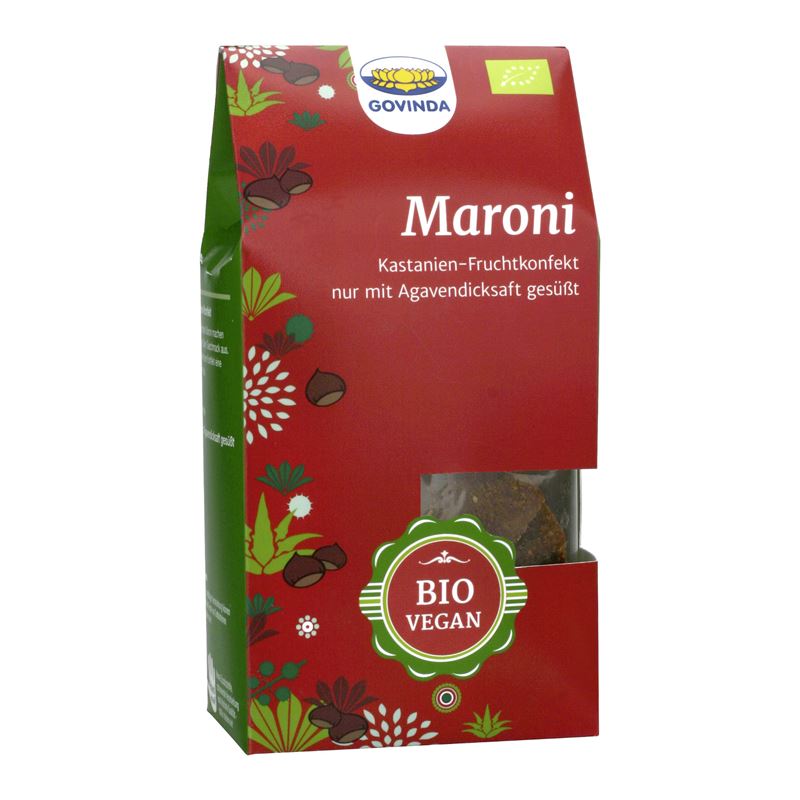 GOVINDA Marroni Fruchtkonfekt Bio 100 g