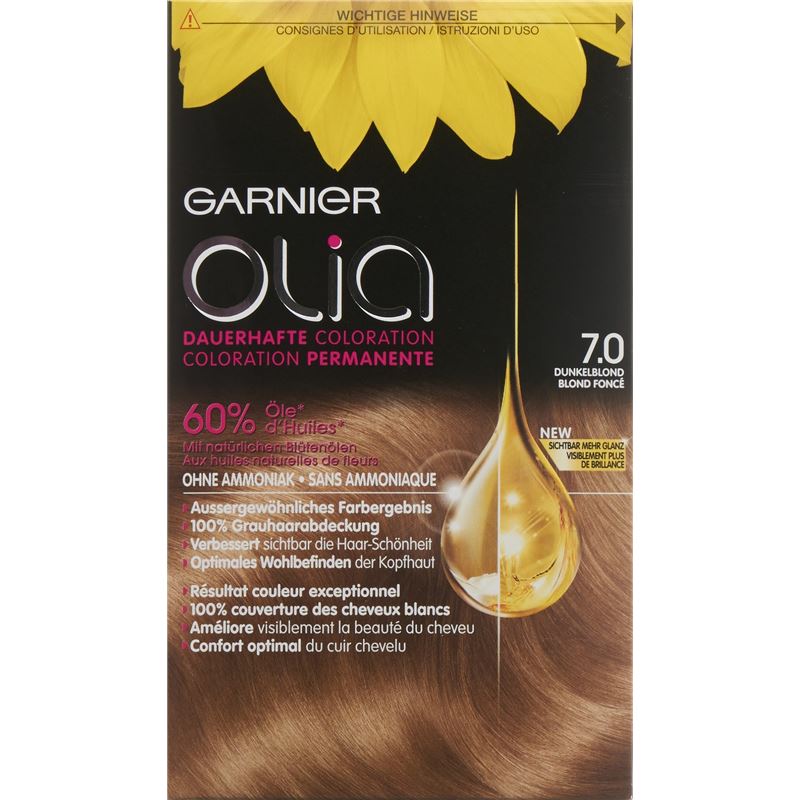OLIA Haarfarbe 7.0 Dunkelblond