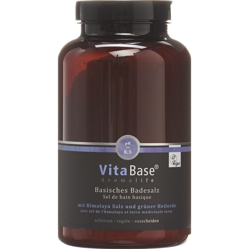 VITABASE Basisches Badesalz Ds 500 g