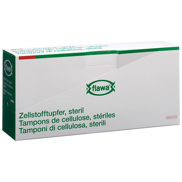 FLAWA Zellstofftupfer 4x5cm steril 50 x 3 Stk