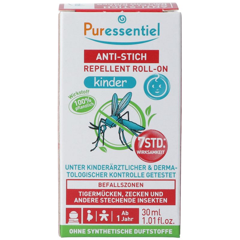 PURESSENTIEL Anti-Stich Abwehr Roll-on Kind 30 ml