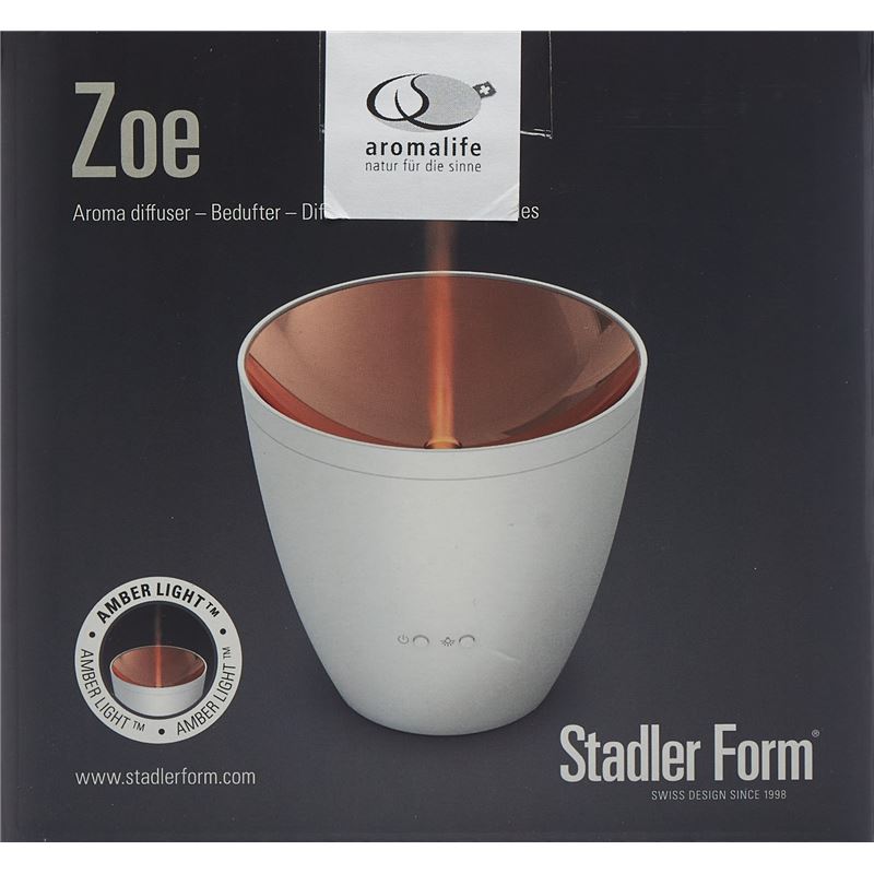 AROMALIFE Zoe Aromavernebler Amber Light weiss