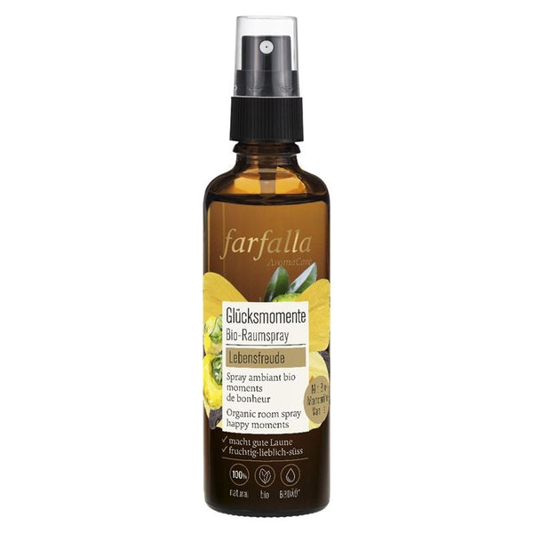 FARFALLA Bio-Raumspray Lebensf Vanille-Mand 75 ml