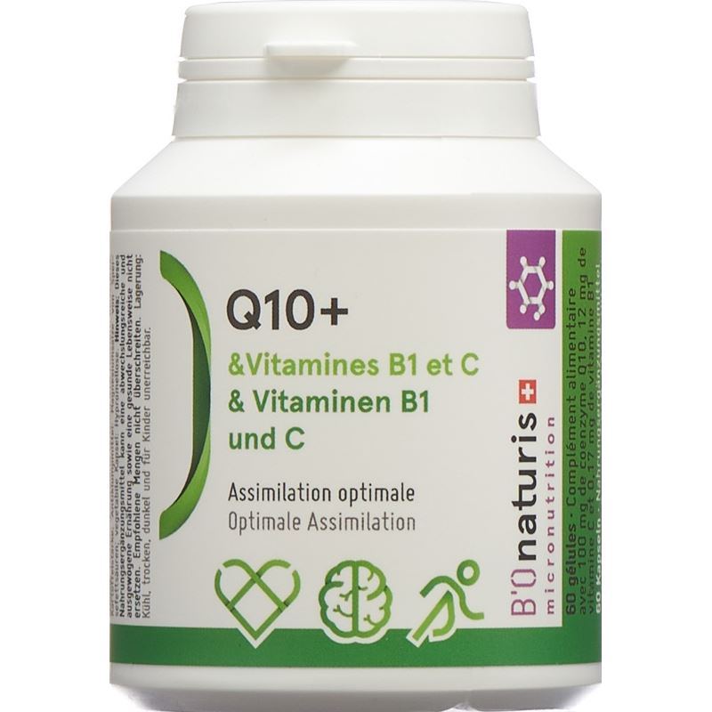 BIONATURIS Q10 + 100 mg Kaps Ds 60 Stk