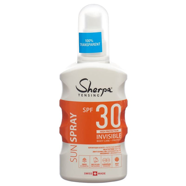 SHERPA TENSING Sonnenspray SPF30 Invisible 175 ml