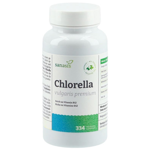 SANASIS Chlorella Vulgaris Tabl vegan Ds 100 g