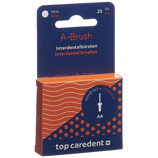 TOP CAREDENT A-Brush 4 IDBH-W weiss 25 Stk