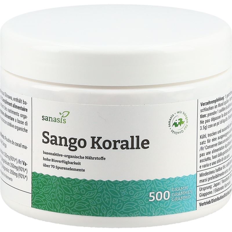 SANASIS Sango Koralle Plv vegan Ds 500 g