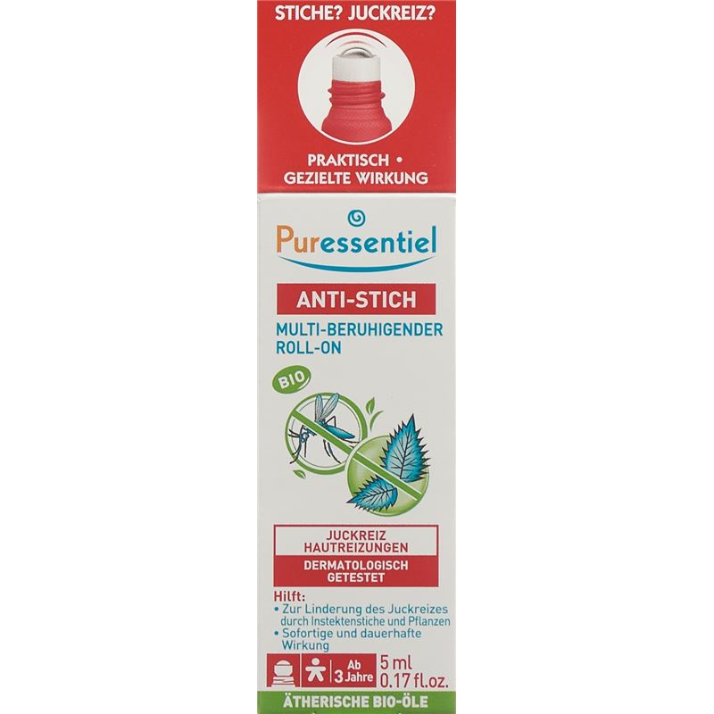 PURESSENTIEL Anti-Stich Roll-on beruhig Bio 5 ml