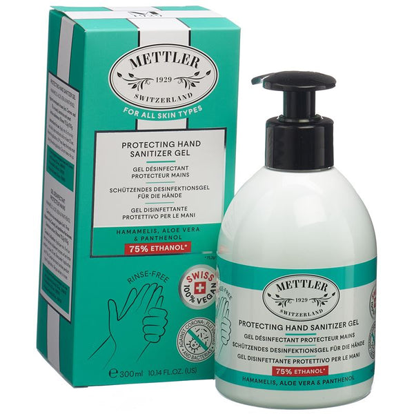 METTLER 1929 Schütz Desinfektionsgel Hände 300 ml