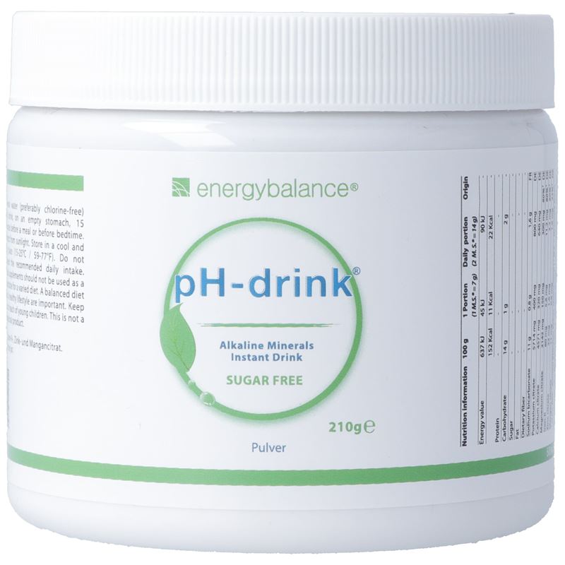ENERGYBALANCE pH-drink sugar-free Ds 210 g