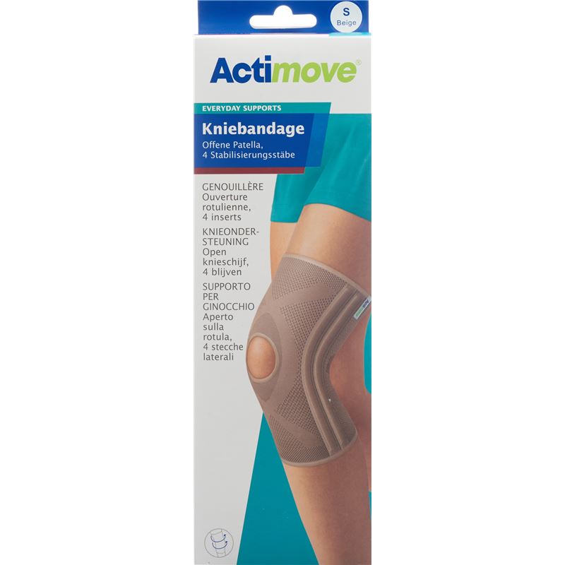 ACTIMOVE Everyday Support Kniebandage S off Patel