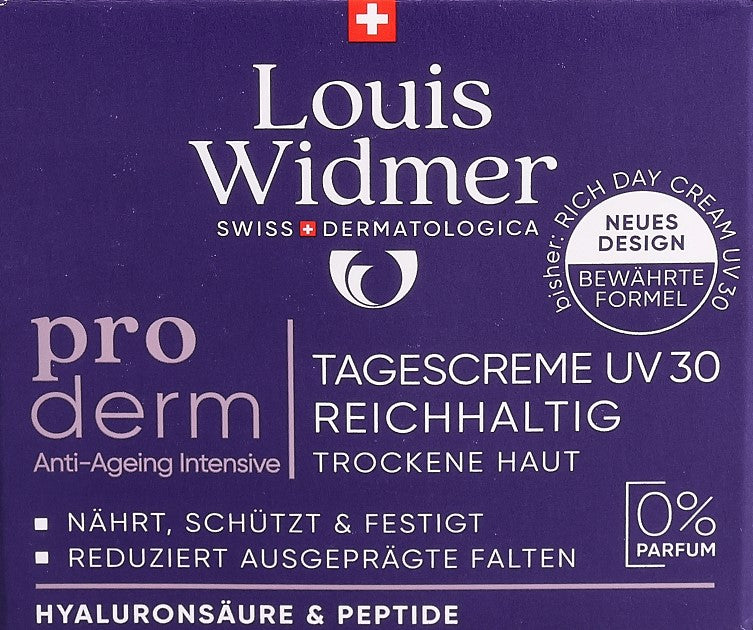 WIDMER Proderm Tagescr UV30 reichh o Parf 50 ml