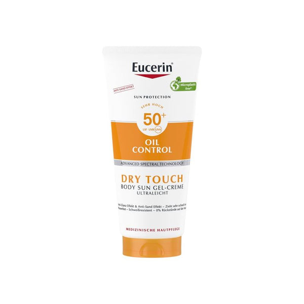 EUCERIN SUN Body Oil Cont Gel-Cr LSF50+ Tb 200 ml