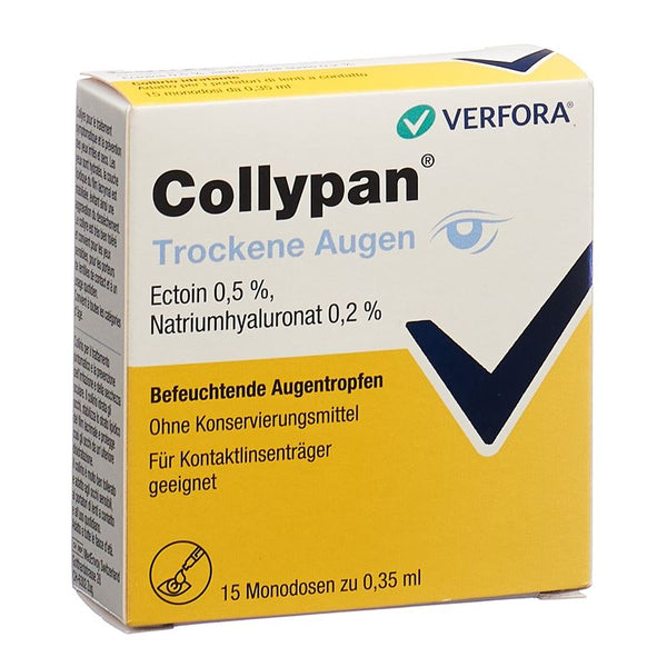 COLLYPAN Trockene Augen 15 Monodos 0.35 ml