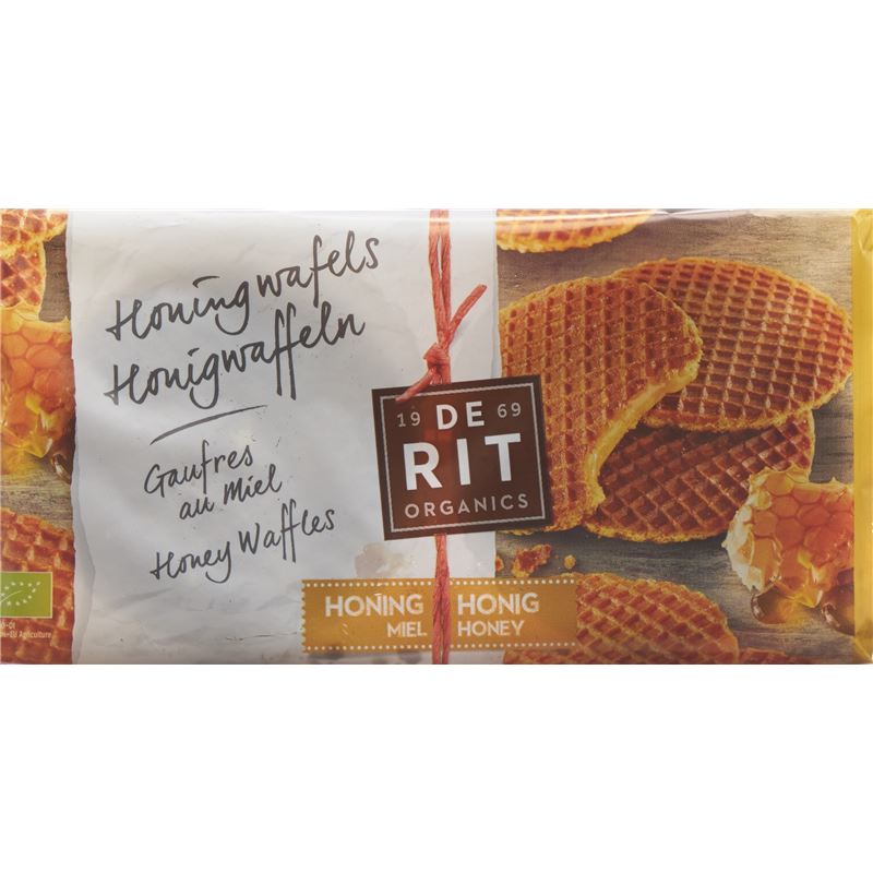 DE RIT Waffeln Honig 175 g